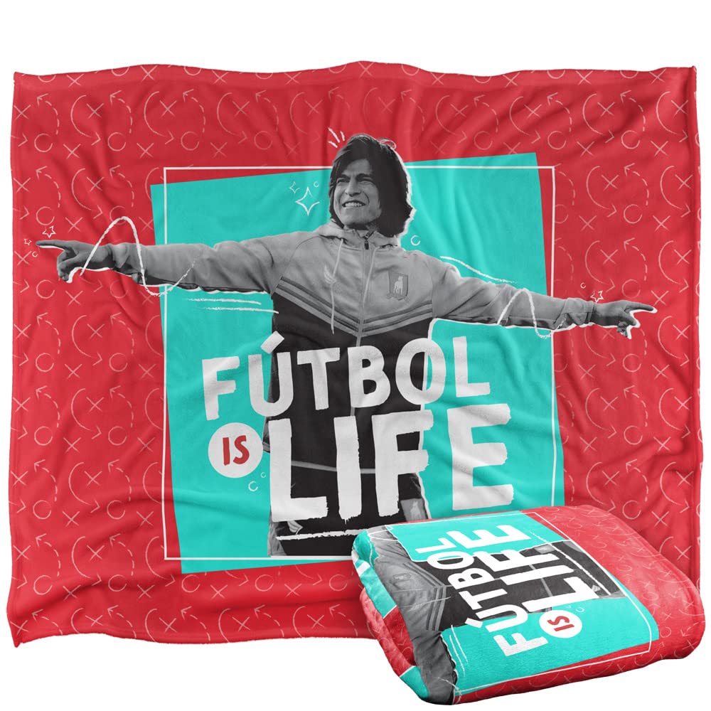 TED LASSO Blanket, 152 x 127 cm Football is Life Silky Touch Super Soft Throw Blanket