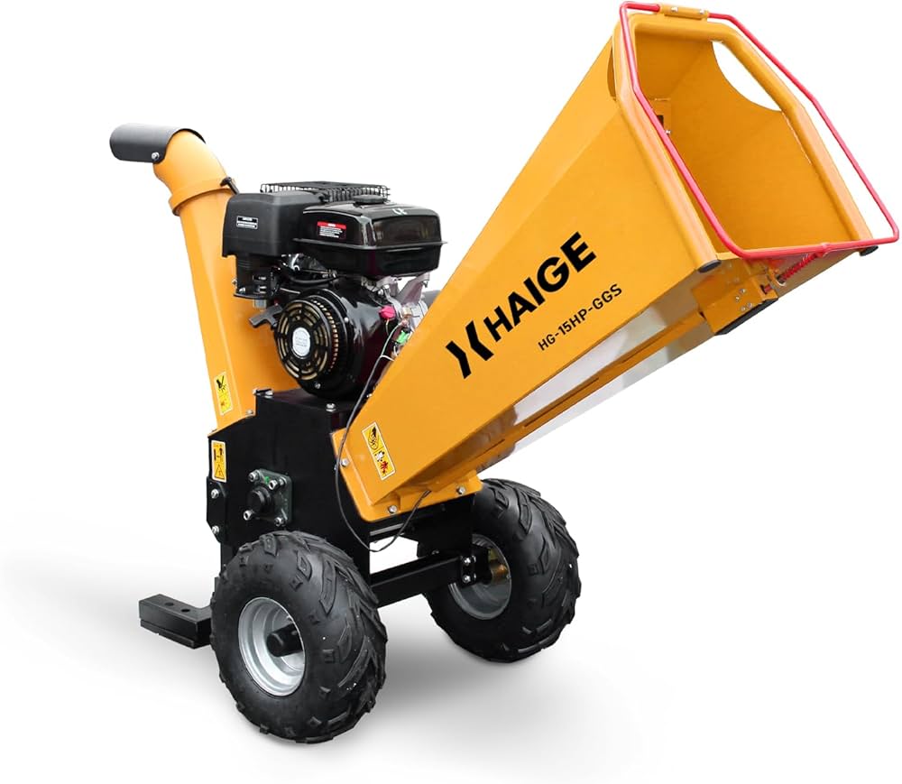 ハイガー　ウッドチッパー Amazon | HAIGE(ハイガー) ◇ ウッドチッパー 業務用 粉砕機 二枚刃