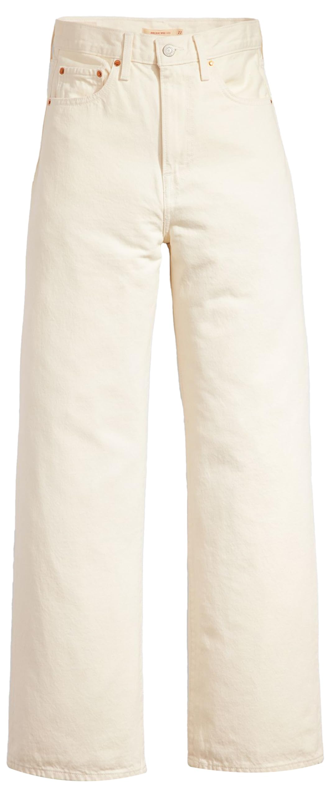 Levi's Women's Ribcage Wide Leg Trouser, Barely Freezing, 25W x 32L