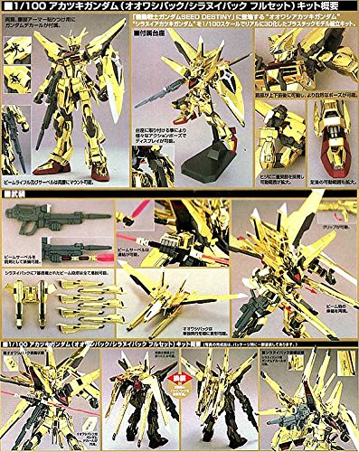 セット販売 RG アカツキガンダム(オオワシ装備) ＋ アカツキガンダム用 