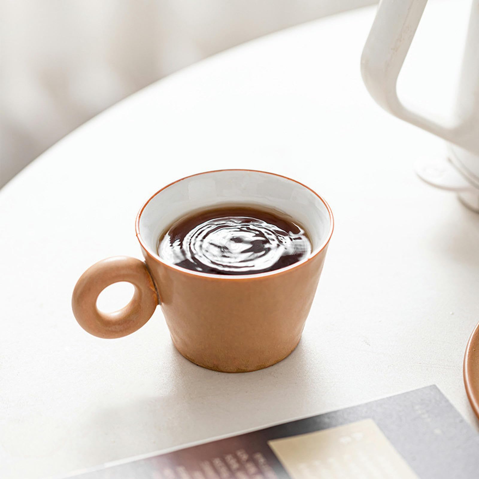 Amazon.com | 180ml Nordic Ceramic Macaron Color Coffee Mug Home