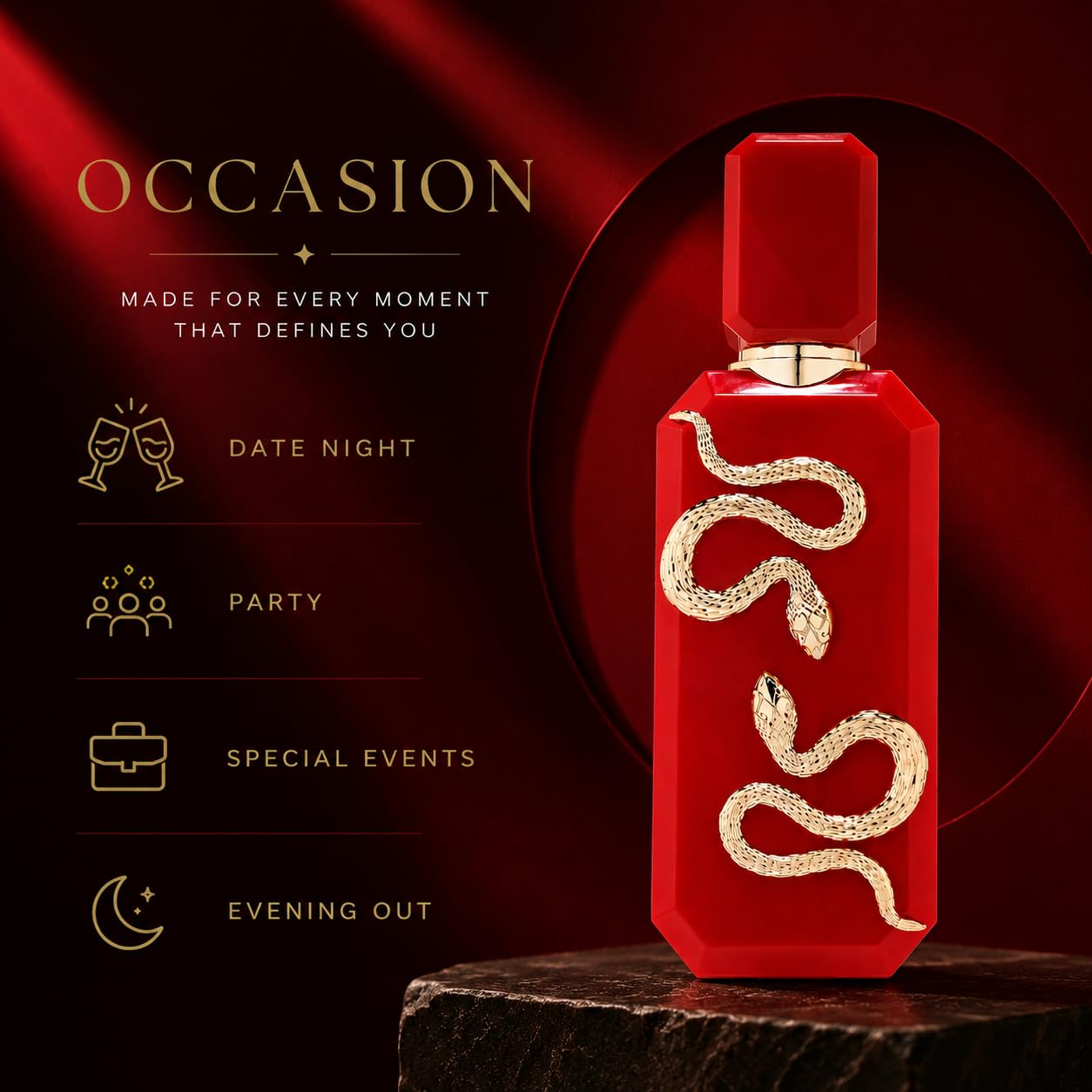 Amazon.com : French Avenue Veneno Scarlet EDP For Women and Men
