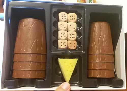 Miniatura 3 de Juego de mesa de ladrón de quesos, juego de fiesta para la familia para descubrir quién roba el queso, roles ocultos y faroles, a partir de 8 años,