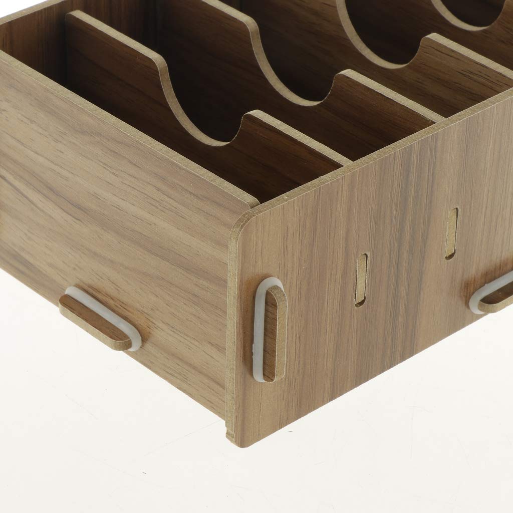 3X 9 Divisori per Scheda in Ufficio Organizer da Scrivania