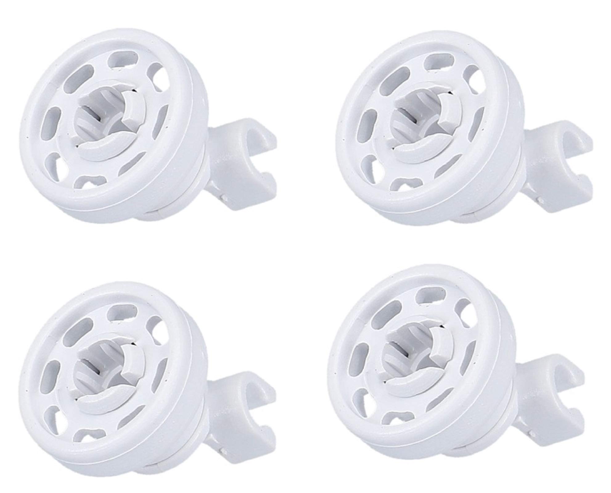 Image secondaire de Set de 4 Roulettes pour Panier de Lave-Vaisselle - Compatible Bosch et Autres Marques