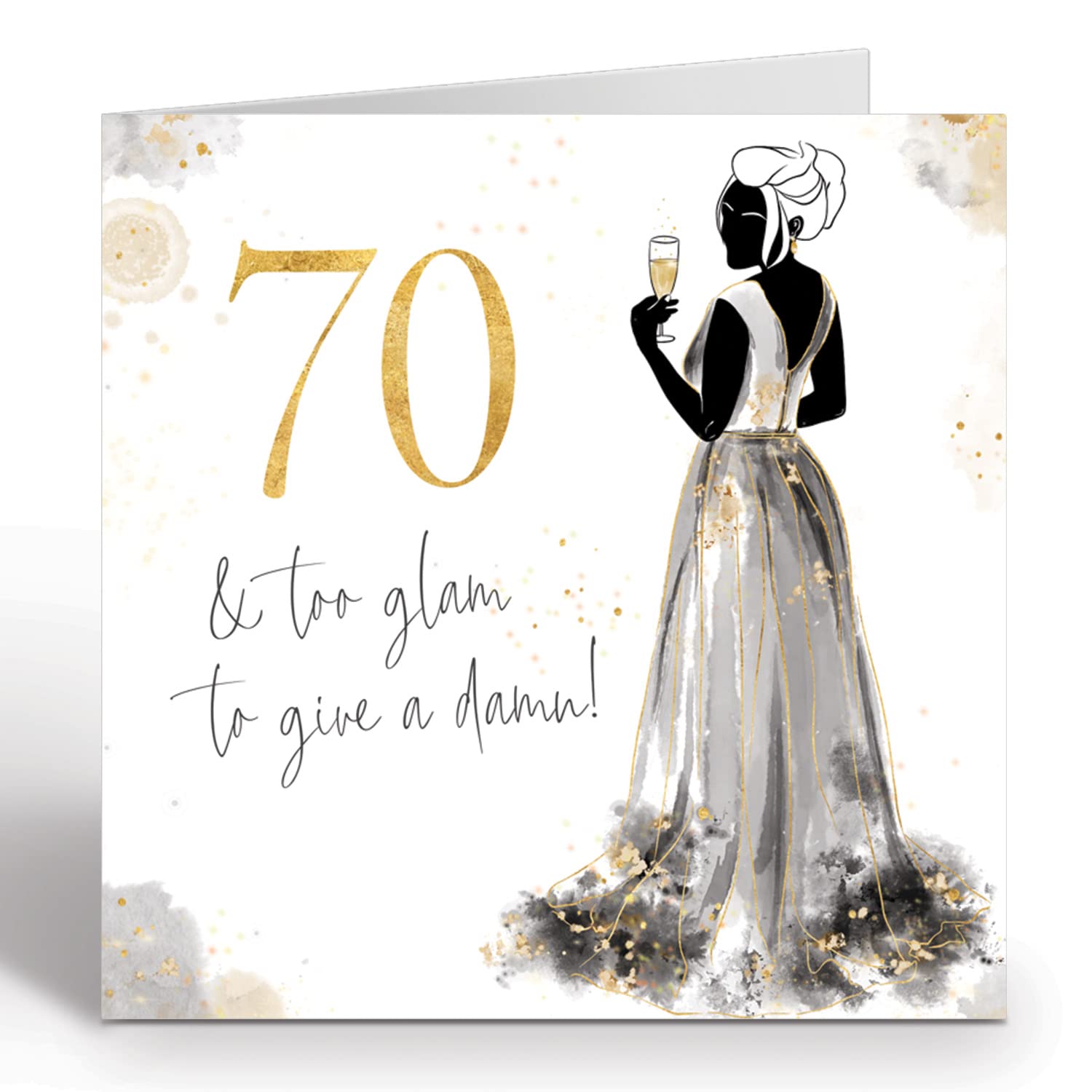 Carte D'anniversaire 70 Ans Pour Femme, Maman, Sœur