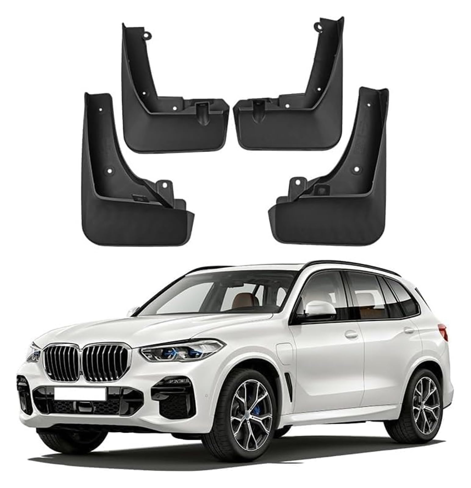 Per BMW X5M Sport 2019-2023 Paraspruzzi Anteriori Posteriori Parafanghi Pneumatici Protezioni Accessori Passaruota Parafanghi Anteriori E Posteriori
