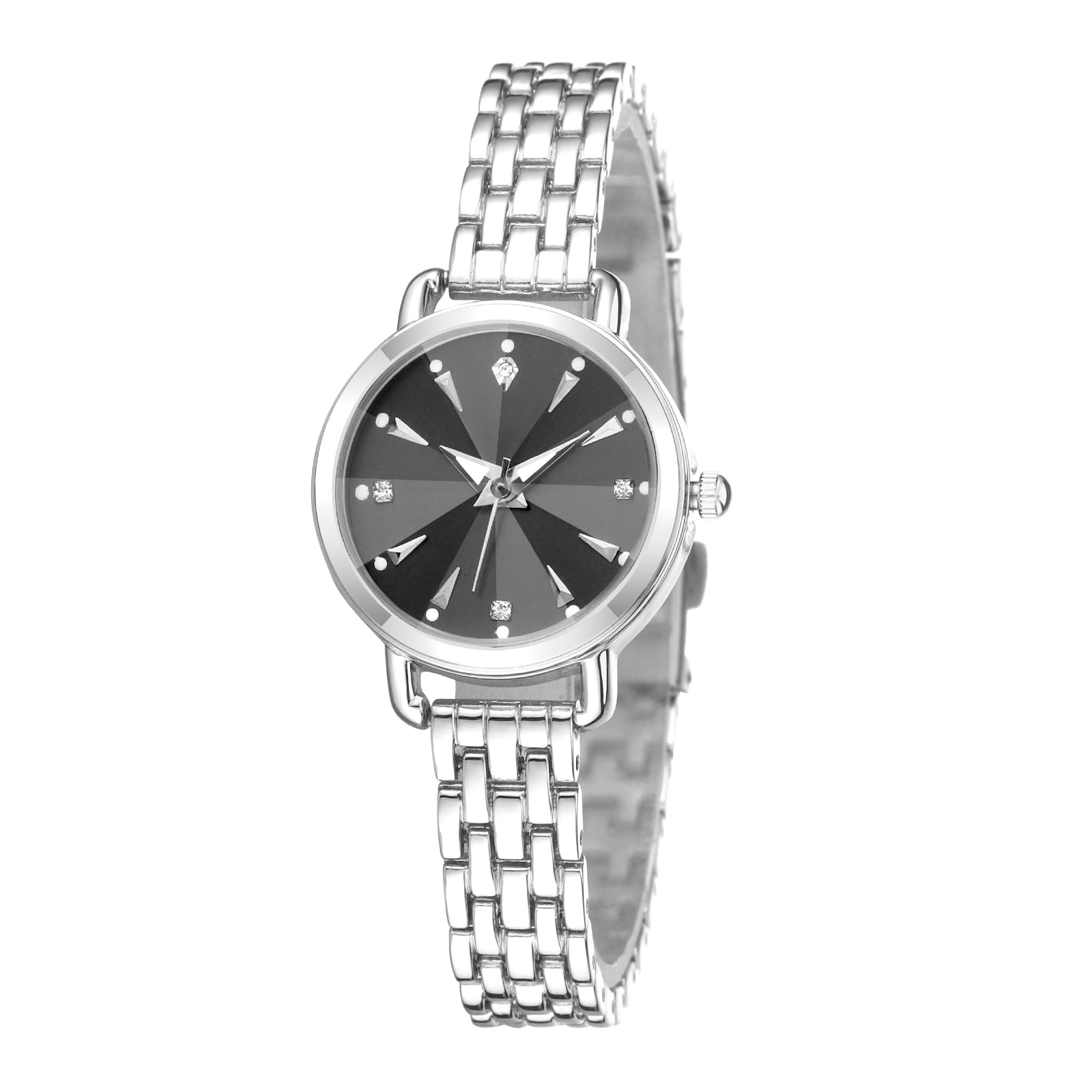 TWOPTION Reloj para Mujer Quarz-Armbanduhr für Damen, kleine zierliche Uhr für Damen