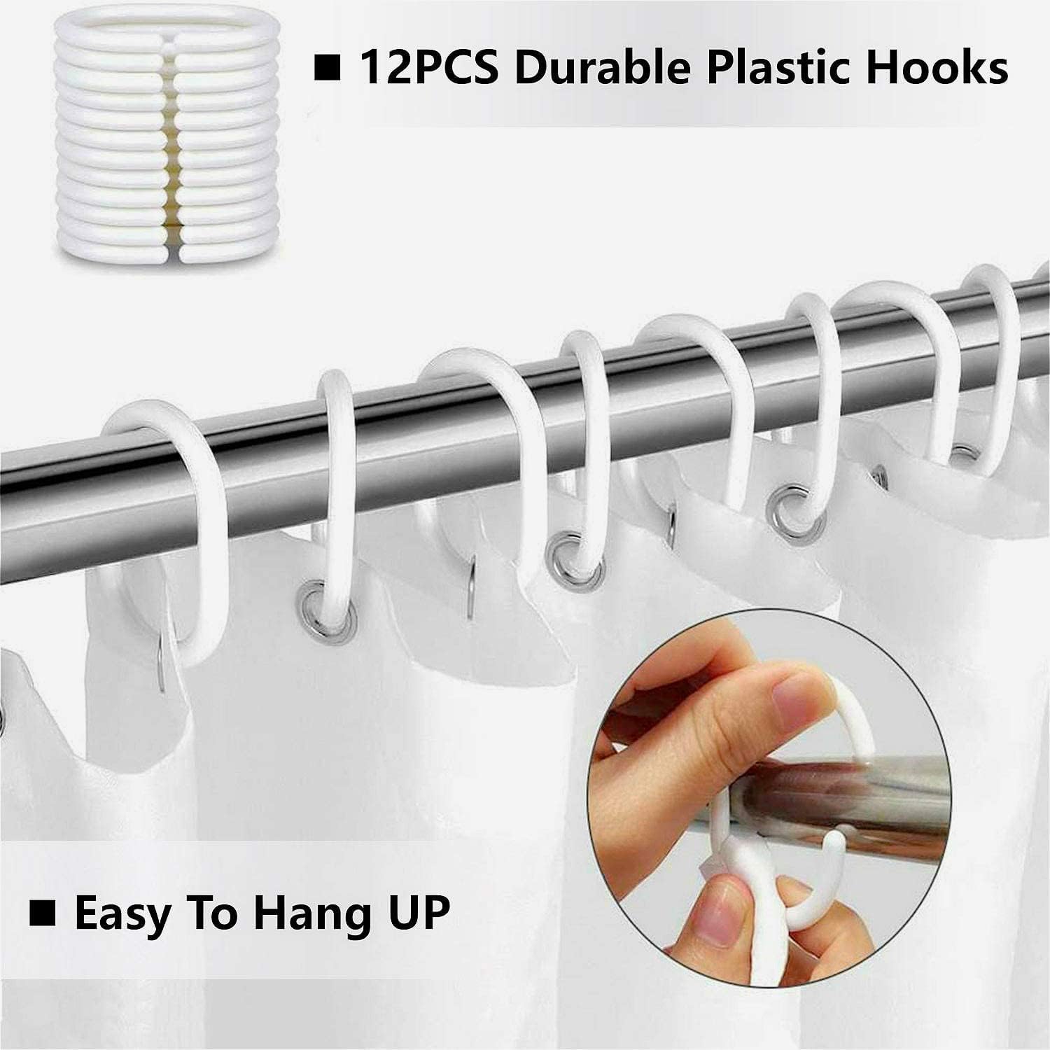 4PCS/Set African American Woman Man Shower Curtains,Luxury Gold Crown Bathroom Sets Afro Black Queen & King Luxury Inspirational Quotes Curtains for Decor,Non-Slip Rugs Bath Mat, 71x71inch