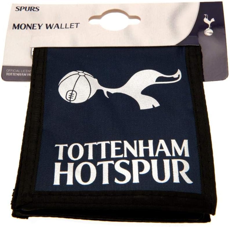 Tottenham Hotspur FC Touch Fastening Canvas Wallet (One Size) (Navy/Black/White)