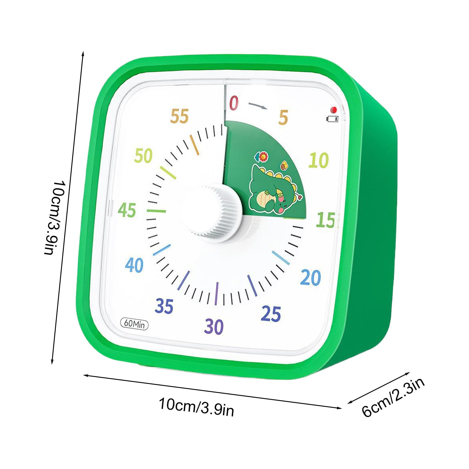 Temporizador visual cuenta atrás infantil Reloj de cuenta atrás de 60