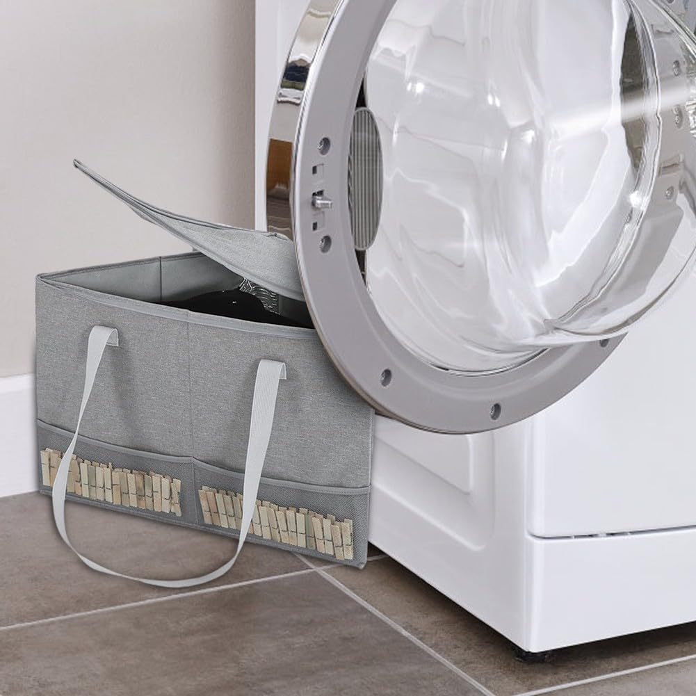Pratico organizer per grucce, contenitore triangolare con coperchio per una casa più organizzata