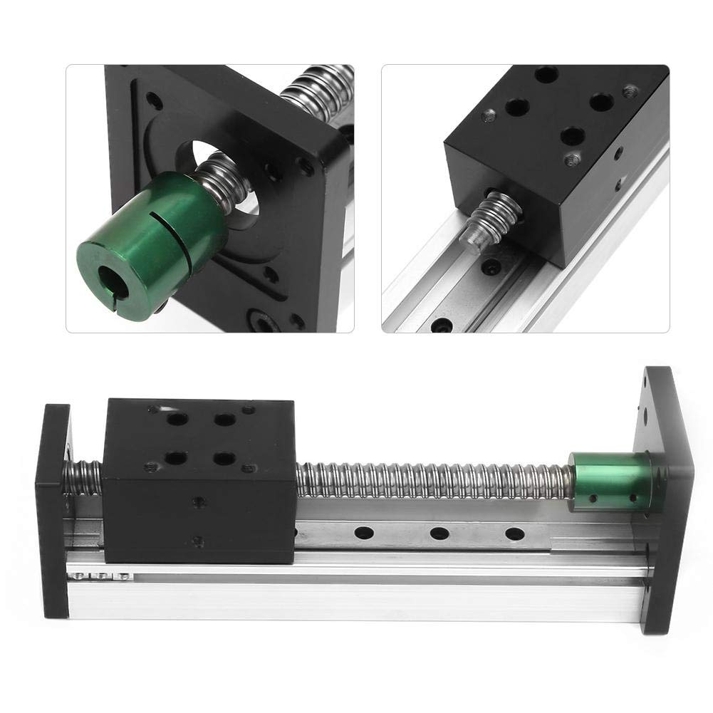 Schiebetisch NEMA 23, Lineartisch mit Kugelumlaufspindel Präzisions-Schiebetisch, 150 mm Hub, Lineartisch für NEMA 23-Motor