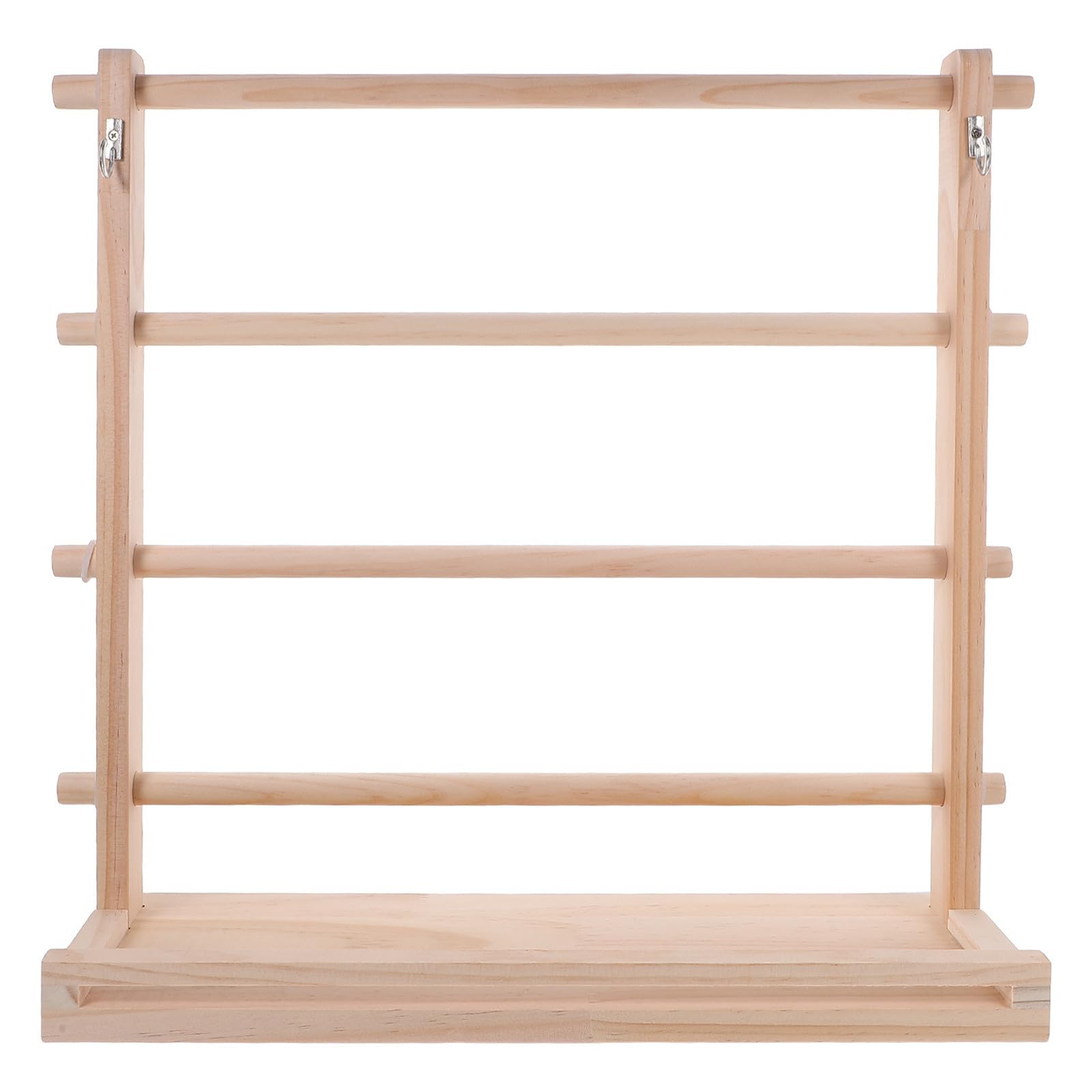 NUOBESTY Organizador de Carretes de Hilo y Cintas de Madera Diseño Compacto que Evita Enredos Adecuado para Proyectos Creativos y Estudios en Casa