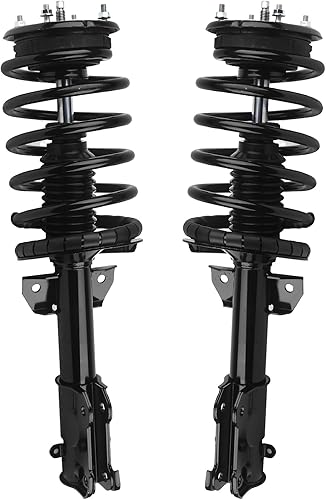 Autoround Par delantero completo de puntal y resorte helicoidal compatible con Ford Mustang 2005 2006 2007 2008 2009 2010, 172138 (juego de 2)