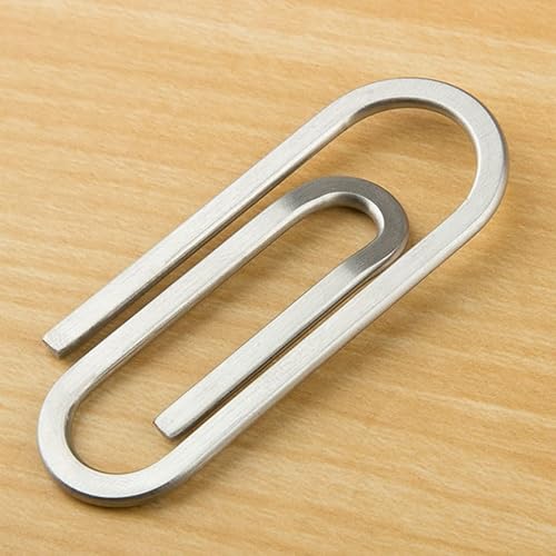 Miniatura 5 de Clip de dinero de metal, clip de papel, clips de dinero solo para efectivo