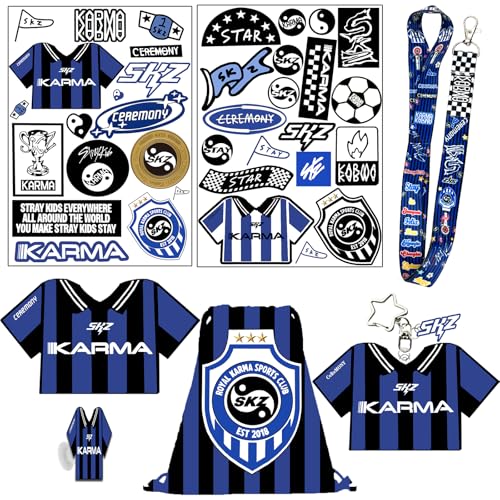 Tulufanskrr Stray Kids Krama Merchandise Fan Set regalo per Stay, SKZ Merch Kpop, set regalo SK New Ablum Zaino, supporto per cellulare