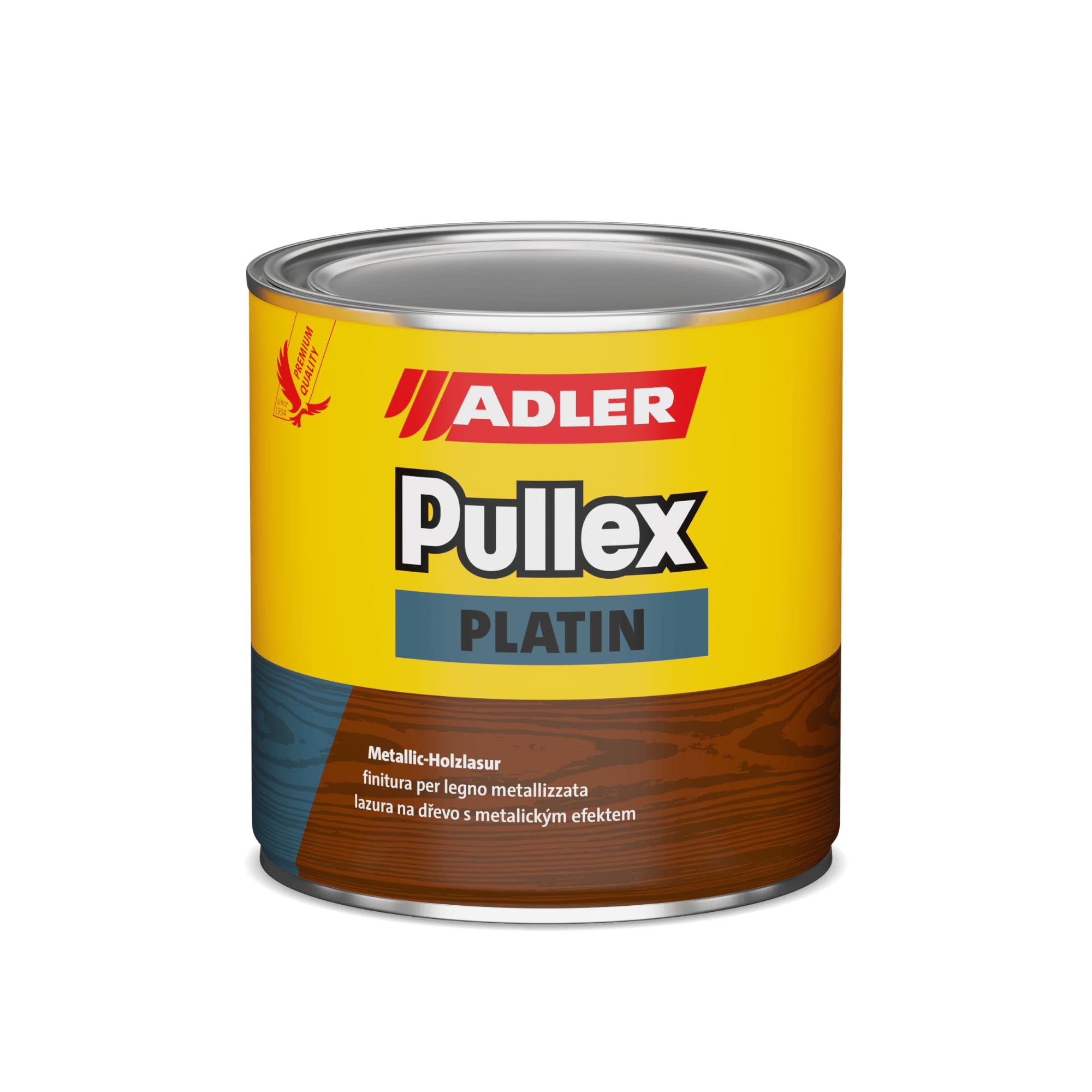 ADLER Pullex Platin Rubinrot Holzlasur für außen 750 ml