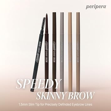 [Bundle] PERIPERA Speedy Skinny Brow (01 Gray Brown) + Speedy Skinny Brow Mascara (07 TAUPE ASH)