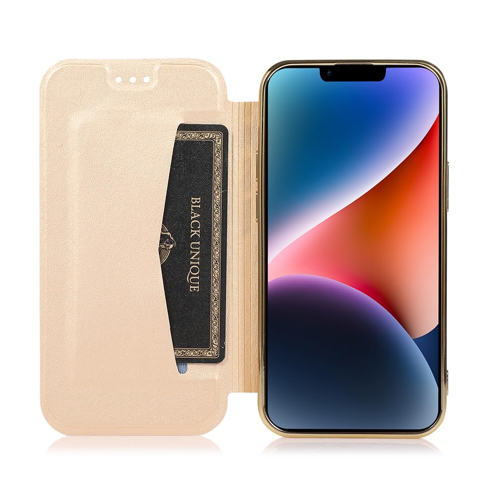 Amazon.co.jp: MuZiF iPhone14 Pro 用 ケース 手帳型 クリア