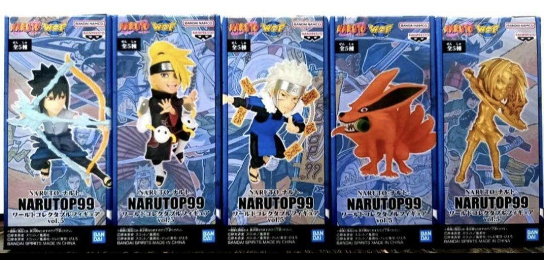 ナルト- NARUTOP99 ワーコレvol.1〜5 コンプセット