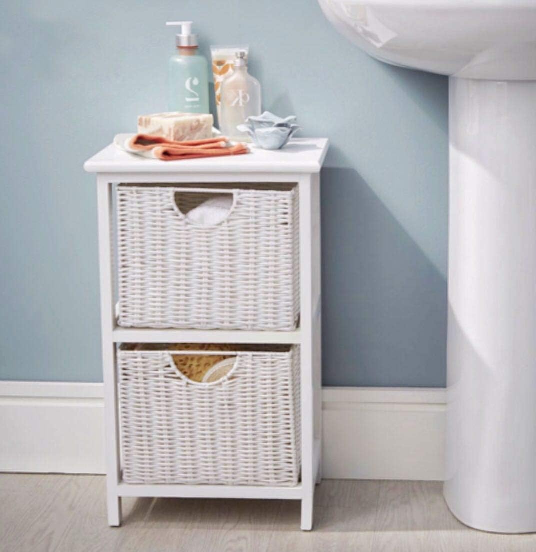 2 Drawer Bathroom Storage Unit Rispa