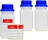 Wide Neck Bottles With Blue Lid 3 X 100 ml