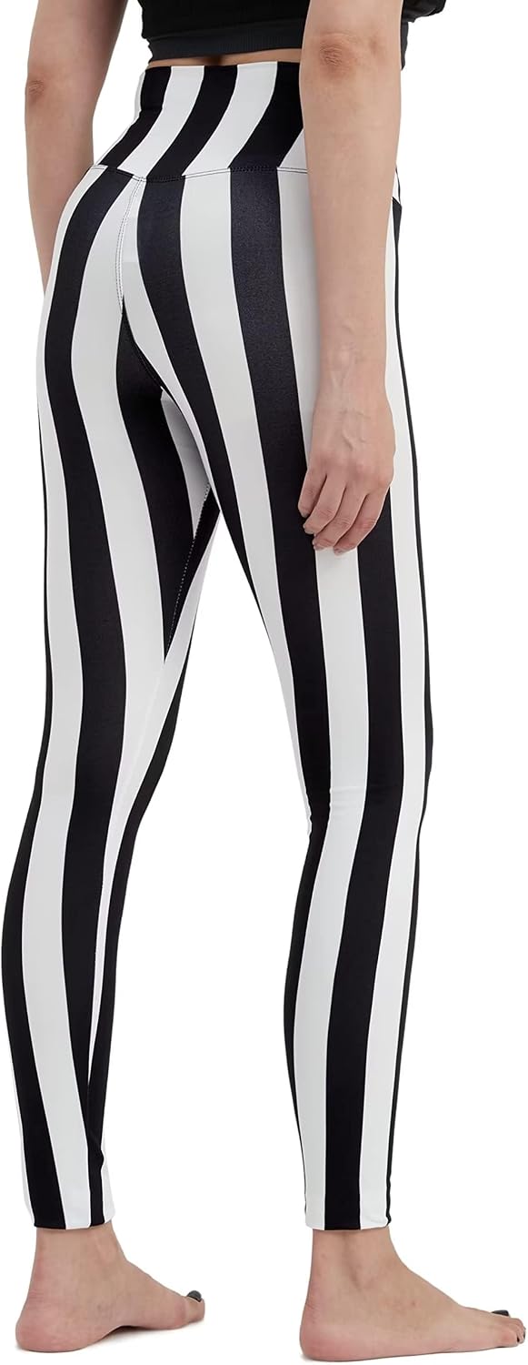 sissycos Women's Christmas Halloween Crossover Leggings High Waisted