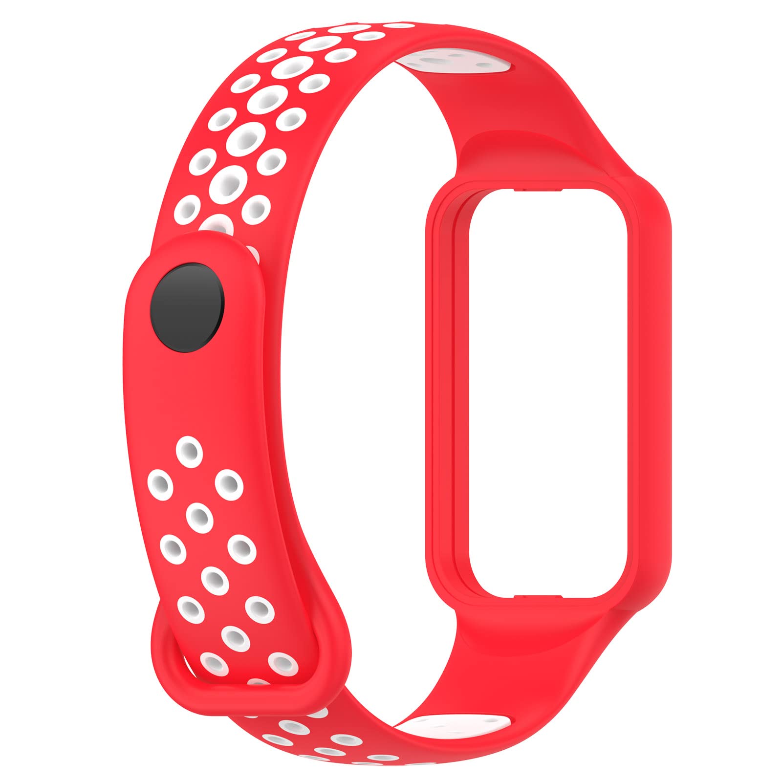 CZhkg 2 Pcs Smart Watch Strap for Redmi Smart Band 2 Strap, Sport Silicone WatchBand Armband Strap - Image 3