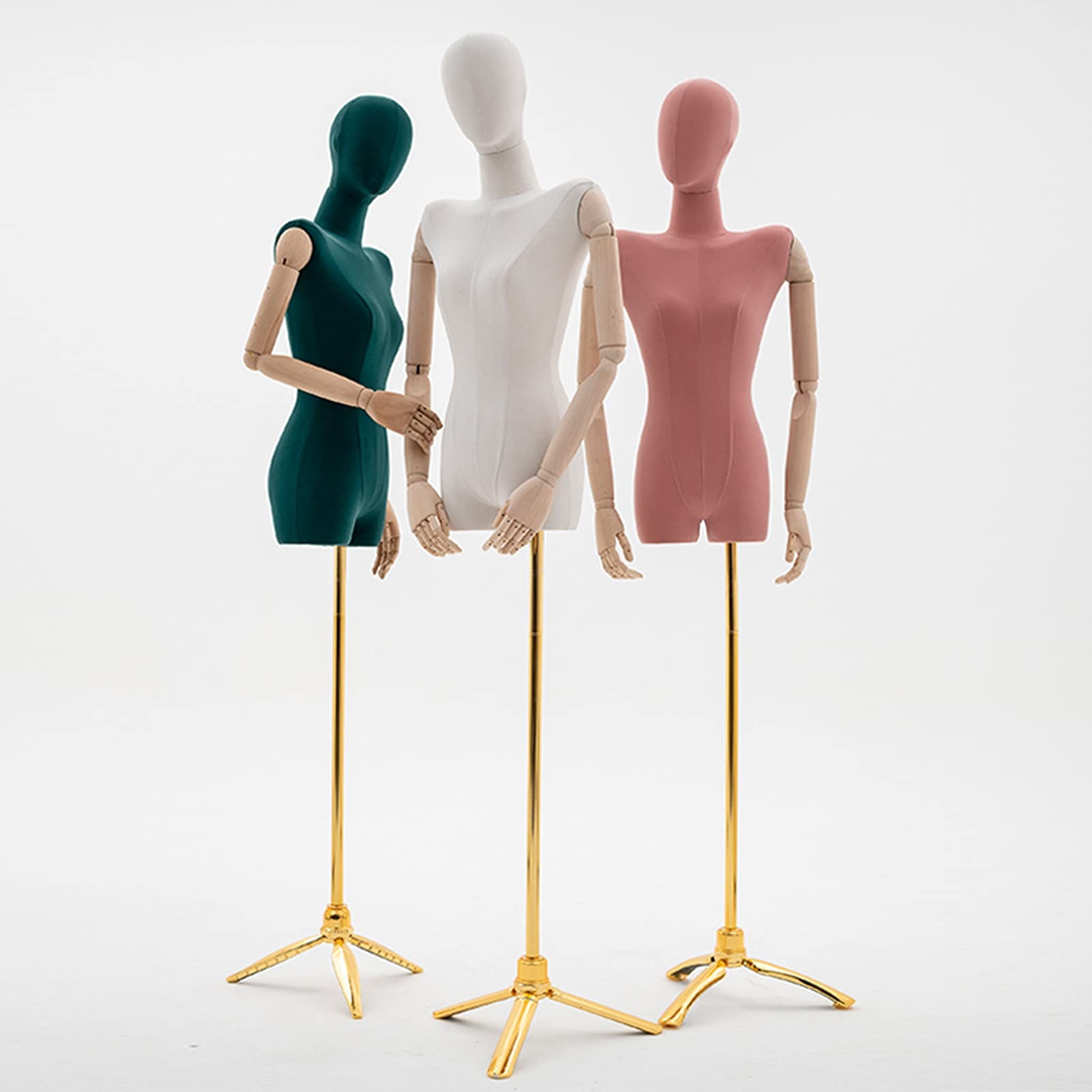 Amazon.co.jp: 女性マネキン トルソー ボディ 肩をすくめる半身