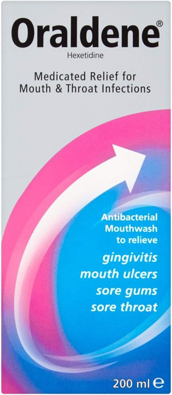 2x Oraldene Mouthwash Original 200ml
