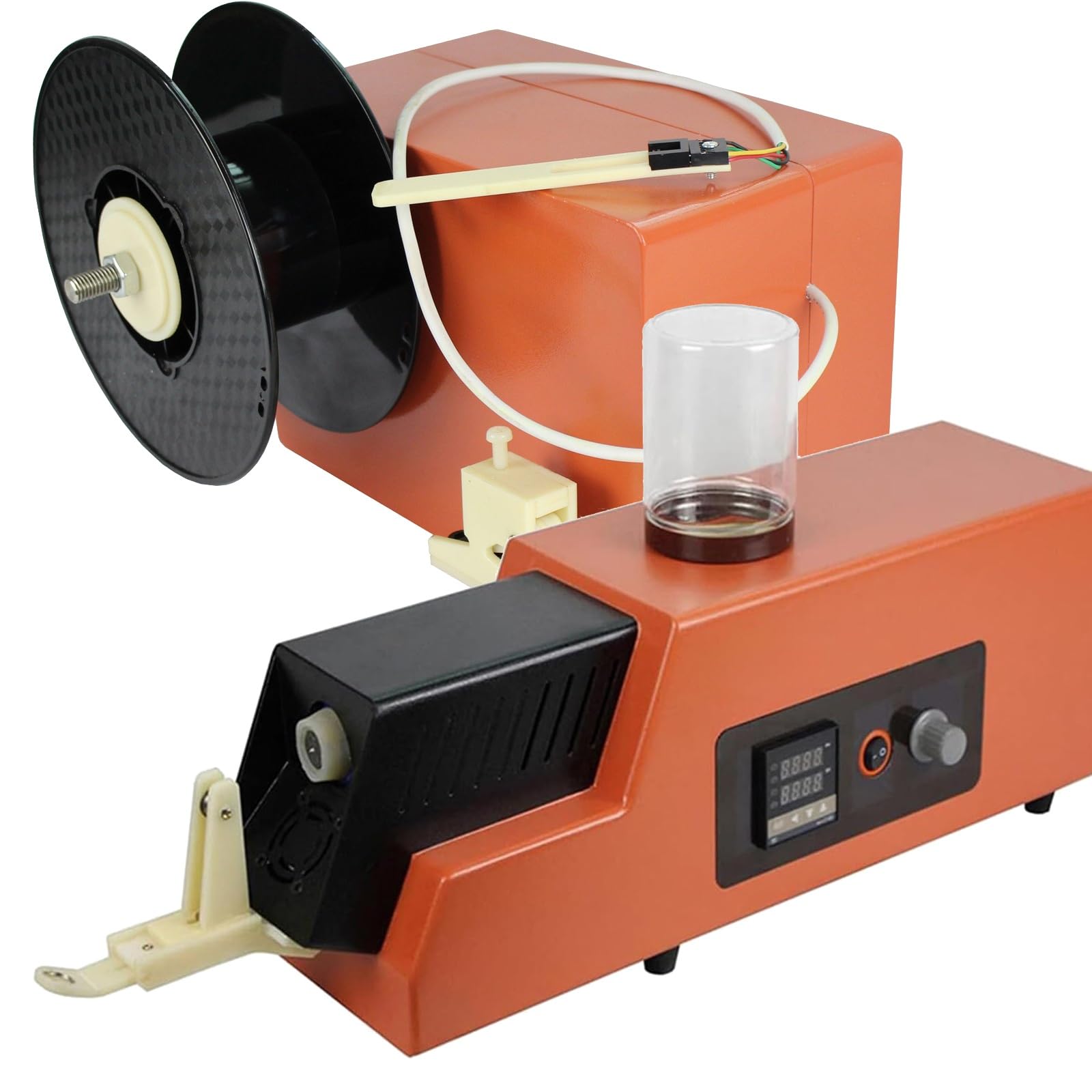 Yxyljoz Light 3D Filament Extruder & Recycler, Speed Adjustable Unit For 1.75Mm/3Mm Printing, Compatible With Pla, Abs, Pva Materials, High-Efficiency Design (With Winding Machine)