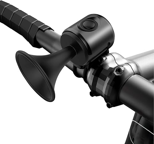 Campana eléctrica  Campana de bicicleta resistente al agua de 120 dB, bocinas de advertencia para manillares, scooter eléctrico, accesorios para