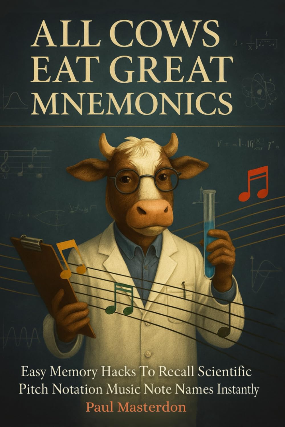 All Cows Eat Great Mnemonics: Easy Memory Hacks to Recall Scientific Pitch Notation Music Notes Names & Locations Instantly (Music Mnemonics)