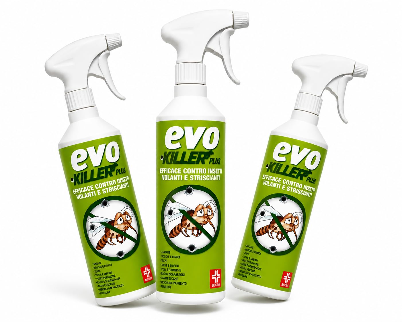 INSETTICIDA ECOLOGICO SPRAY 3 PEZZI DA 750 ml ANTIPARASSITARIO