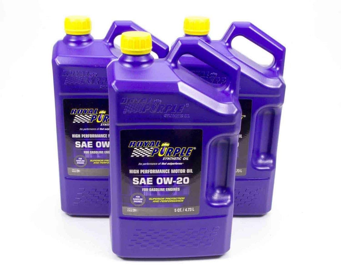 Royal Purple 0W20 Motor Oil 5 qt Case of 3 P/N 53020