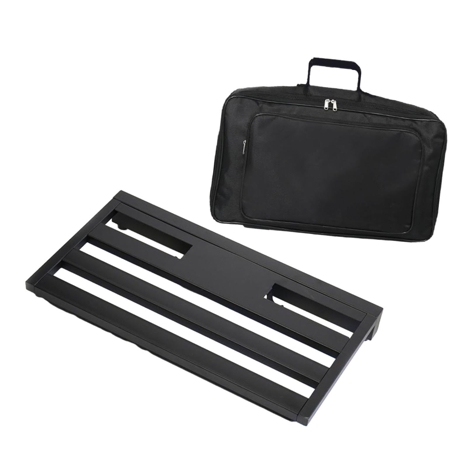 Ampia pedaliera con borsa per il trasporto, pedaliera leggera per effetti di chitarra elettrica progettata per le esigenze di performance dei musicisti, parti della per