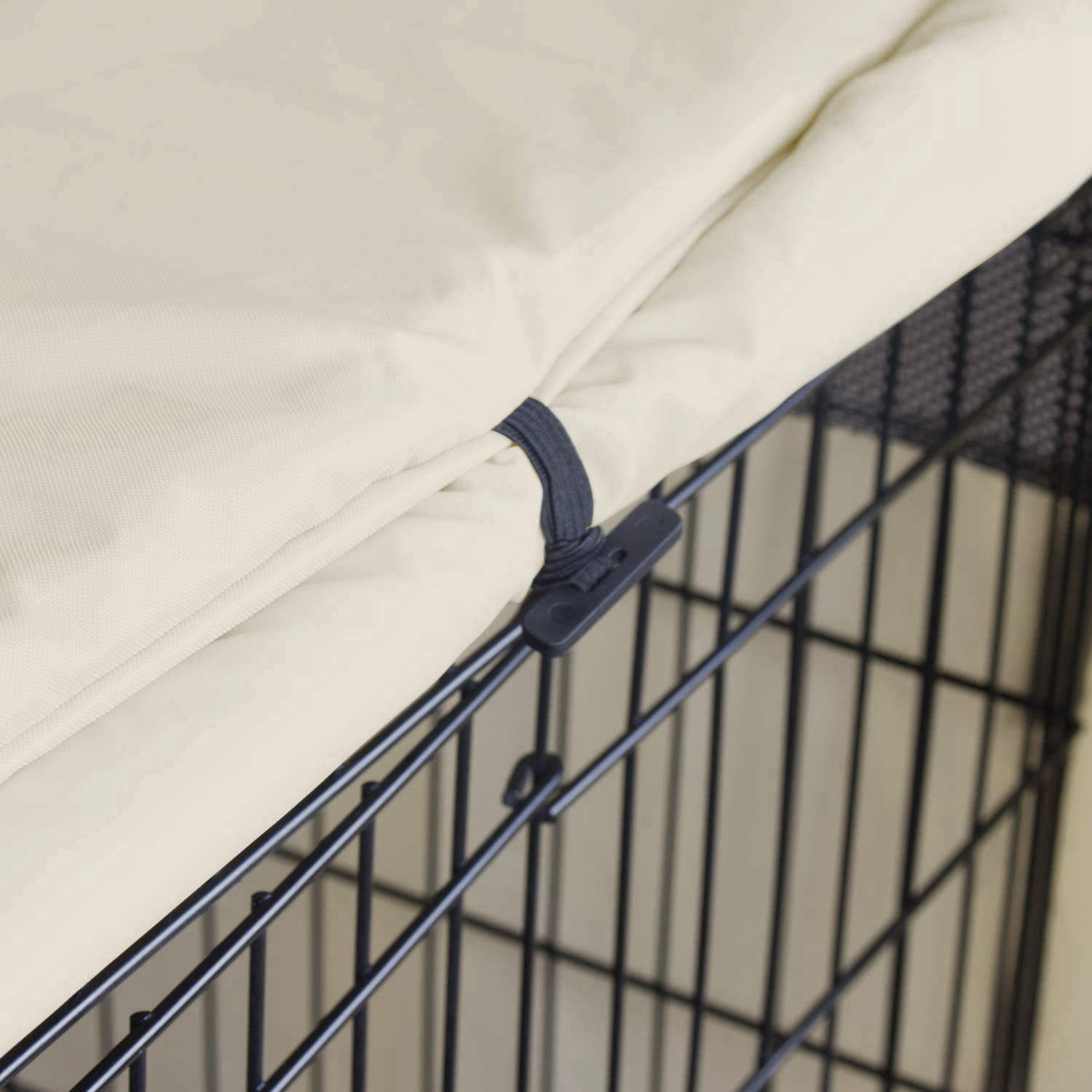 Hundekäfig-Abdeckung Ochsenstoff, universell passend für 91,4 cm Draht-Hundebox