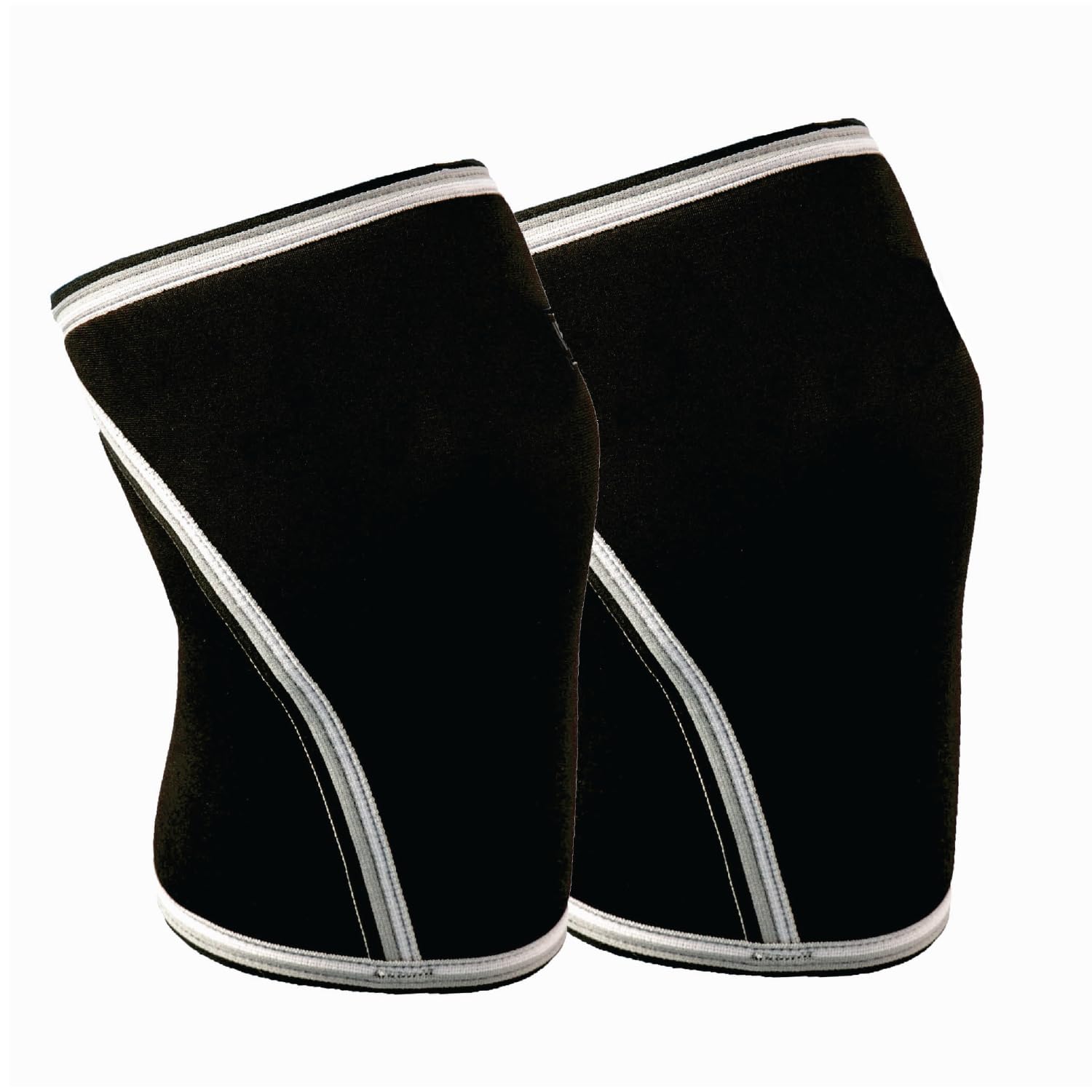 POSTURELY Knee Sleeve 7mm Neoprene Thick Compression Knee Brace Support for Weightlifting, Powerlifting, Squatting & Fitness Training for Women and Men Black (MEDIUM)