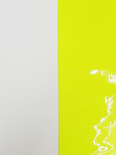 Miniatura 3 de Tela de cuero sintético de poliuretano termoplástico de vinilo neón brillante patentado, 52 pulgadas de ancho, vendido por The Yard (patente,