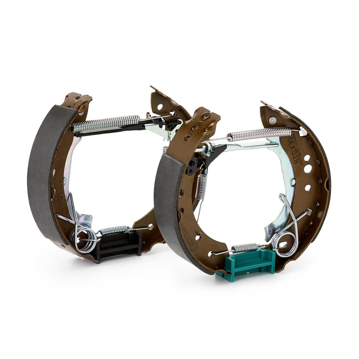RIDEX 3859B0244 Kit de freins à tambour Arrière avec régulateur intégré avec levier frein à main Compatible avec CITROËN C3 I 3/5 portes FC, FN