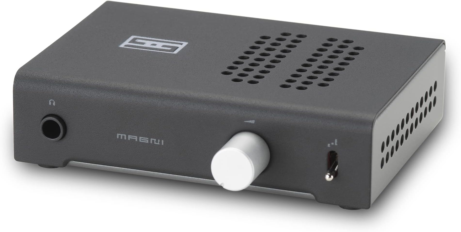Schiit Magni+ Affordable No-Excuses Headphone Amp & Preamp (Black)