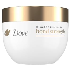 Dove Hair Mask Bond Strength for Chemically Damaged Hair with Bio-Protein Care Technology and Peptide Complex 9.2 Fl Oz