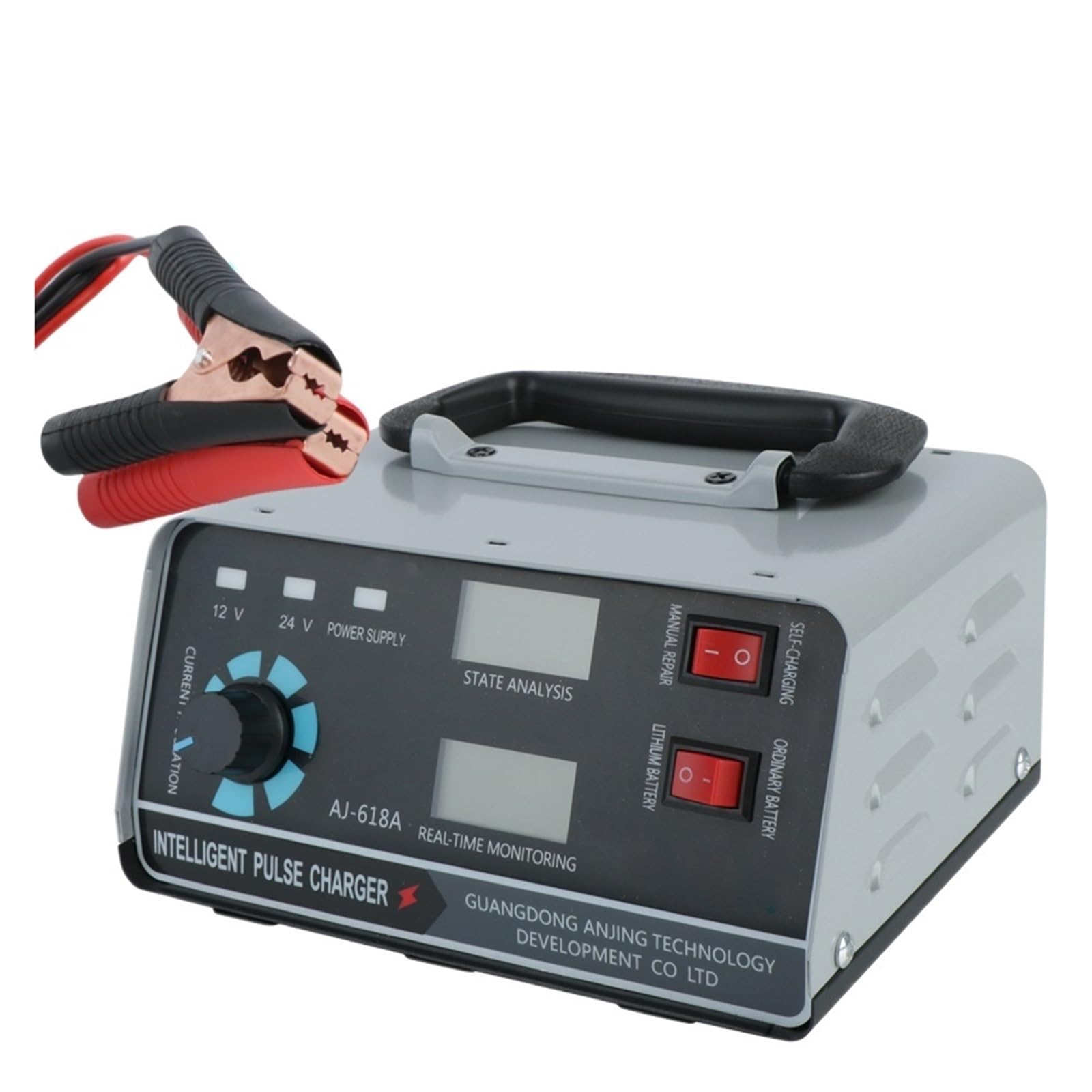 12V/24V 400W Wet Dry Kwasowo-ołowiowy Pięciostopniowy Power Puls Ładowarki Naprawcze Do Samochodów Ciężarowych Łodzi Motocyklowych Automatycznych Ładowarek Akumulatorów łAtwa W UżYciu