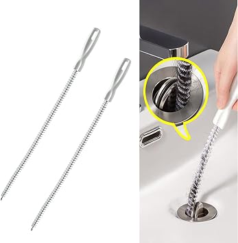 2/3/4PCS Pipeline Dredging Brush, Household Sewer Hair Catcher, Sink Drain Overflow Cleaning Brush, Drain Clog Remover,for Bathroom Tub, Toilet, Kitchen Sink, Sewer 2PCS