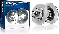 Vista 41 de Detroit Axle - Rotores de freno delantero para Mazda 3 2004-2013, Mazda 3 Sport 2010 2012-2013, reemplazo de rotores de freno de disco: rotor