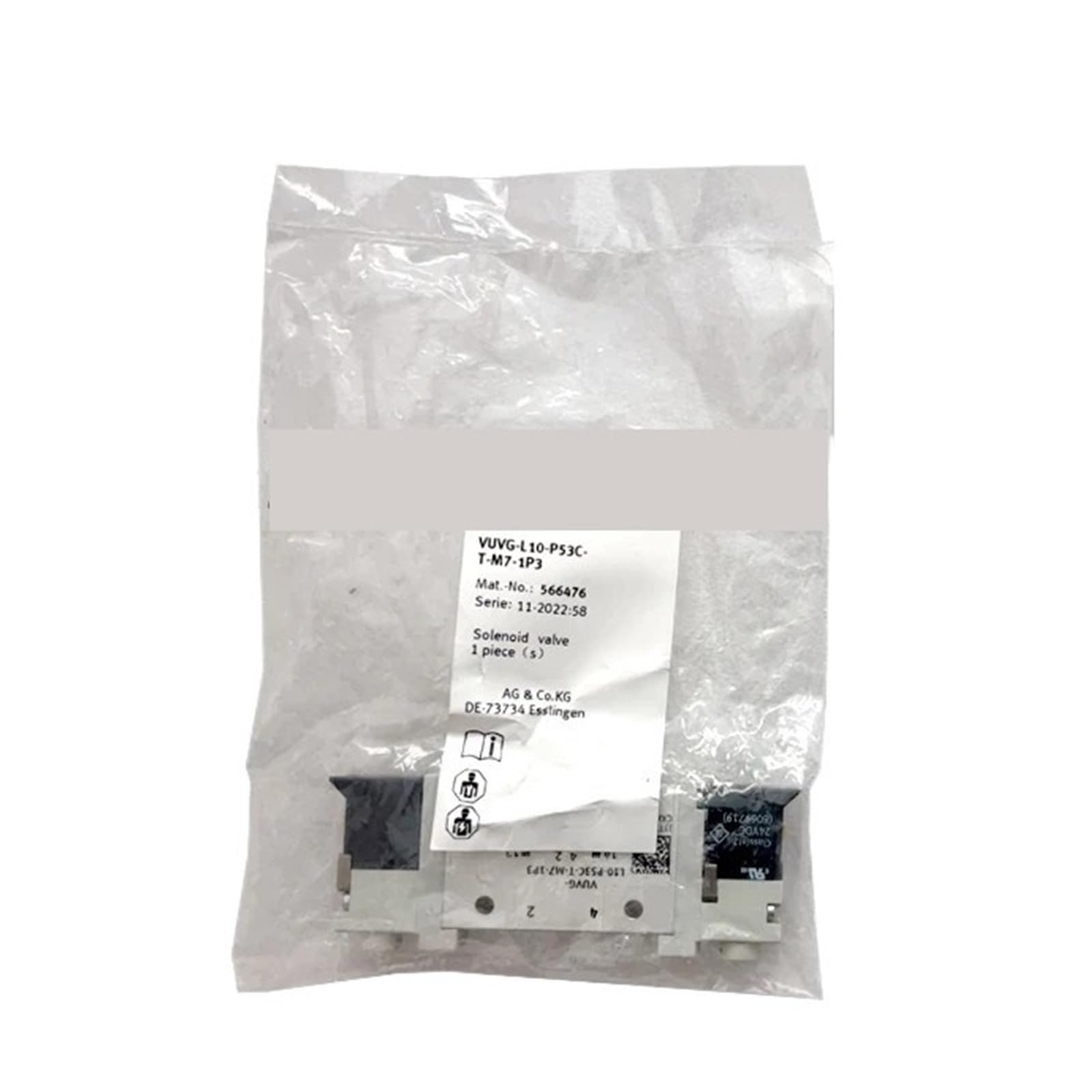 CXDFRSER Solenoid valve VUVG-L10-M52-MT-M7-1P3 574359 VUVG-L10-P53C-T-M7-1P3 566476(574359)