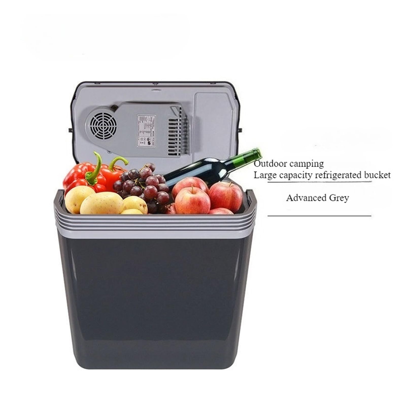 Mini refrigerador portátil de Alta Capacidad for Uso en el automóvil, Uso doméstico, Uso en campamentos