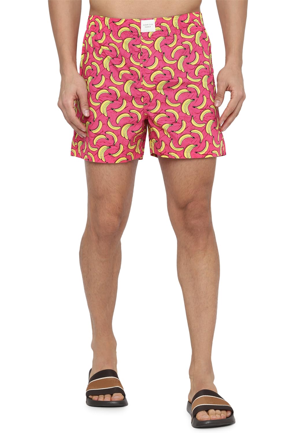 american eagle Men Pink Bananas Stretch Boxer Short-picture-14