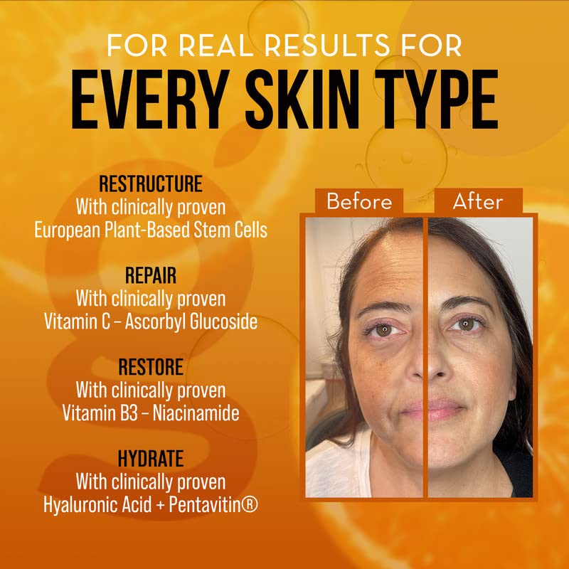 Miniatura 4 de Skingoo Gel facial antienvejecimiento | Suero de vitamina C, B3, ácido hialurónico suizo 1oz